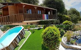 Chalet Côte d'Azur Piscine Terrasse et Vue Mer